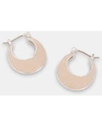 Whistles - Enamel Curved Earring - Lyst