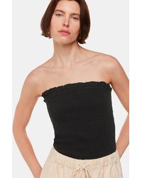 Whistles - Louisa Textured Top - Lyst