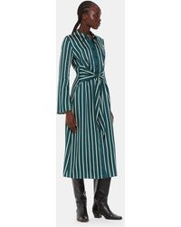 Whistles - Alex Stripe Shirt Dress - Lyst