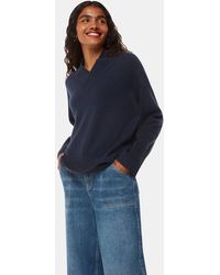 Whistles - Petite Cashmere V-Neck Sweater - Lyst