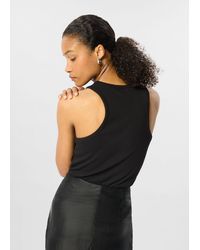 Whistles - Classic Ribbed Vest - Lyst