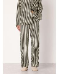 Whistles - Cotton Stripe Pyjama Bottom - Lyst
