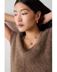 Whistles - Curved Pendant Necklace - Lyst