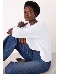 Whistles - Relaxed Long Sleeve Tee - Lyst