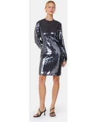 Whistles - Sequin Mini Dress - Lyst