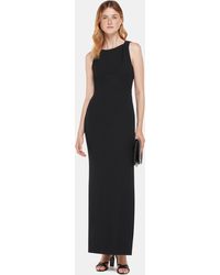 Whistles - Tie Back Maxi Dress - Lyst