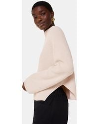 Whistles - Wool Mix Side Detail Knit - Lyst