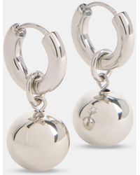 Whistles - Sphere Drop Huggie Earring - Lyst