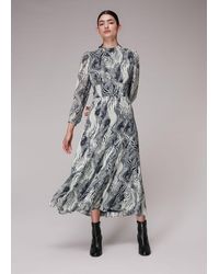 Whistles - Flowing Tiger Joan Dress - Lyst