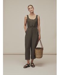 Whistles - Quinn Casual Jumpsuit - Lyst