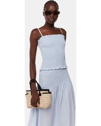 Whistles - Louisa Textured Top - Lyst