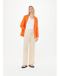 Whistles - Anika Tie Front Trouser - Lyst