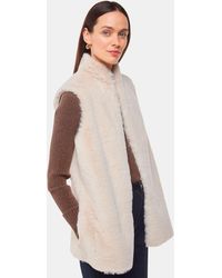 Whistles - Faux Fur Gilet - Lyst