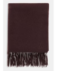 Whistles - Fringed Blanket Scarf - Lyst