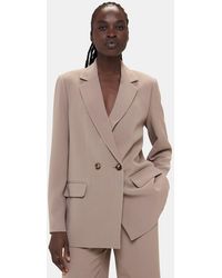 Whistles - Nina Double Breasted Blazer - Lyst