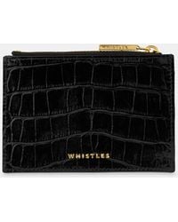 Whistles - Shiny Croc Coin Purse - Lyst
