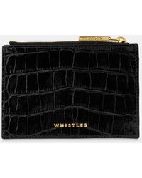 Whistles - Shiny Croc Coin Purse - Lyst