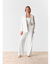 Whistles - Andie Wedding Trouser - Lyst