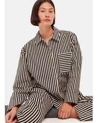 Whistles - Cotton Stripe Pyjama Shirt - Lyst