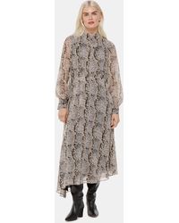 Whistles - Petite Optical Snake Meg Dress - Lyst
