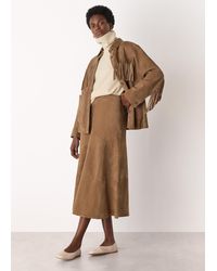 Whistles - Tassel Suede Jacket - Lyst
