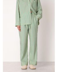 Whistles - Cotton Stripe Pyjama Bottom - Lyst