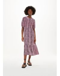 Whistles - Sketched Cheetah Dress - Lyst