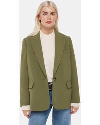 Whistles - Crepe Boyfriend Blazer - Lyst