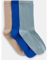 Whistles - Ribbed Socks Set Of 3 - Lyst