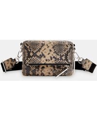 Whistles - Bibi Snake Crossbody Bag - Lyst