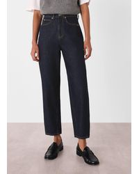 Whistles - Authentic Barrel Leg Jean - Lyst