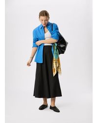 Whistles - Linen Midi Skirt - Lyst