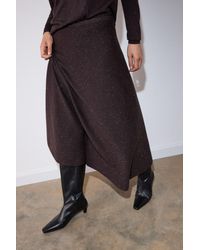Whistles - Annie Sparkle Knit Midi Skirt - Lyst