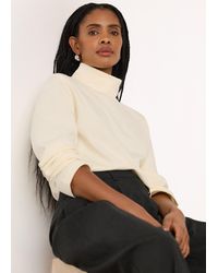 Whistles - Long Sleeve Funnel Neck Jersey - Lyst