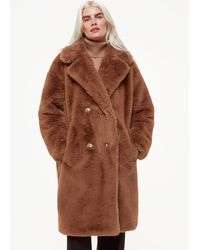Whistles - Petite Teddy Faux Fur Coat - Lyst