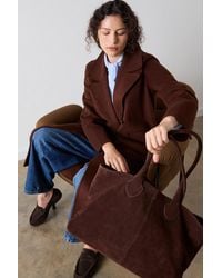 Whistles - Leandra Suede Tote Bag - Lyst