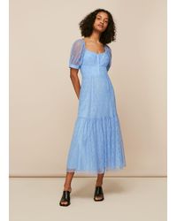 Whistles - Lace Corset Dress - Lyst