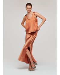 Whistles - Ella Bias Cut Skirt - Lyst