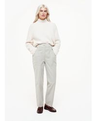 Whistles - Petite Tessa Stripe Casual Trouser - Lyst