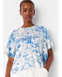 Whistles - Rome Print Blouse - Lyst
