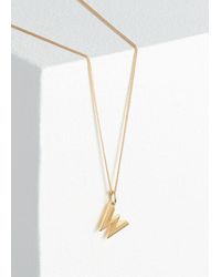 Rachel Jackson - Rachel Jackson Letter Necklace - Lyst