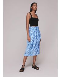 Whistles - Clouded Leopard Sarong Skirt - Lyst