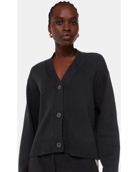 Whistles - Nina Button Front Cardigan - Lyst