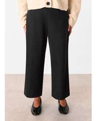 Whistles - Petite Camilla Wide Leg Trouser - Lyst