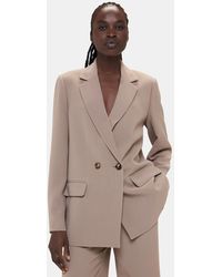 Whistles - Nina Double Breasted Blazer - Lyst