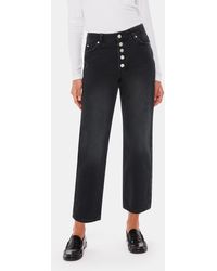 Whistles - Authentic Hollie Button Jean - Lyst