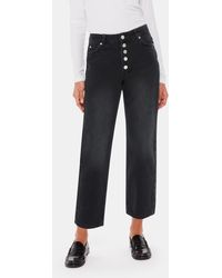 Whistles - Authentic Hollie Button Jean - Lyst