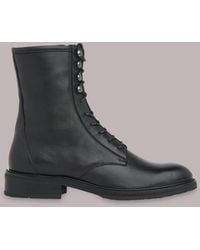 Whistles - Asha Lace Up Boot - Lyst