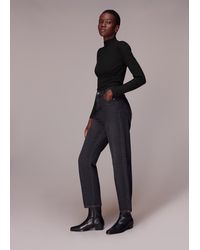 Whistles - Gathered Bust Top - Lyst