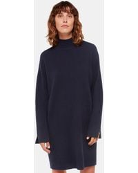 Whistles - Petite Amelia Wool Knitted Dress - Lyst